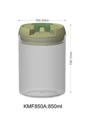 Βαθμός τροφίμων γύρω από το πλαστικό εμπορευματοκιβώτιο μορφής με την ομαλά επιφάνεια και το χρώμα ODM ΚΑΠ